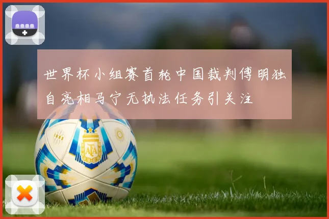 世界杯小组赛首轮中国裁判傅明独自亮相马宁无执法任务引关注